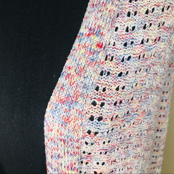 NWT Rainbow Knit Cardigan Sweater Size S - Picture 3 of 12